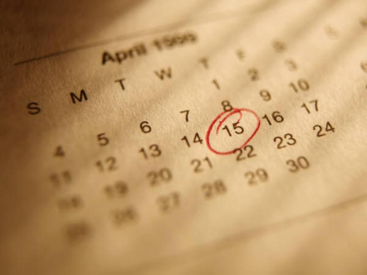 CALENDÁRIO 2011