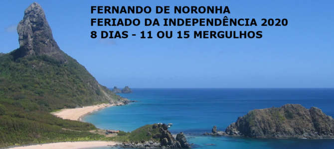 Fernando de Noronha – Feriado de Setembro de 2020!!! Pacote Flexível!!!