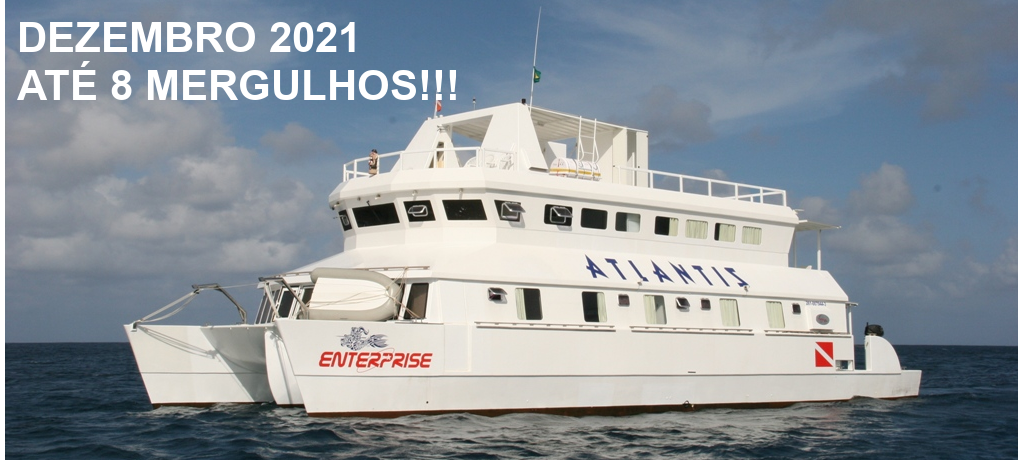 Live Aboard Enterprise LVII – Reserva Exclusiva parcelado em até 10x – 11 e 12 de Dezembro de 2021 – Até 8 Mergulhos!!!